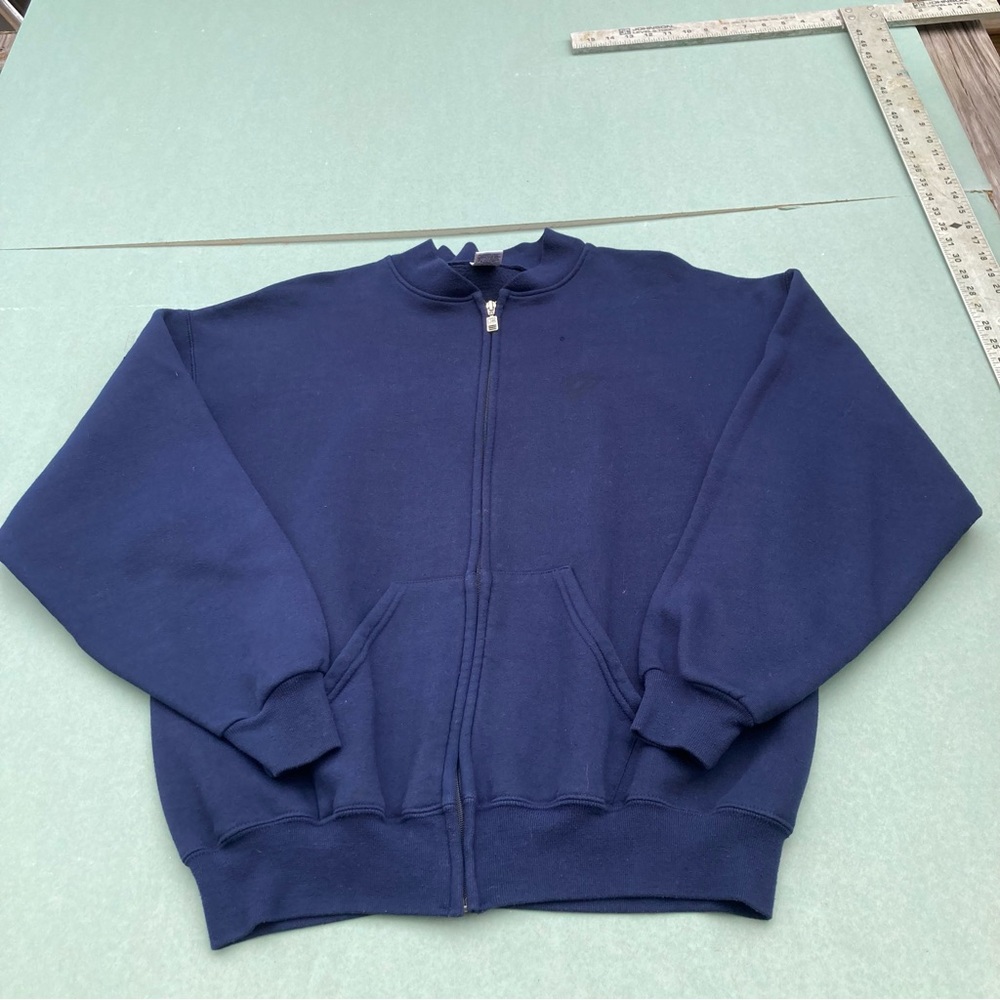 Vintage 90s Russel athletic zip up sweater